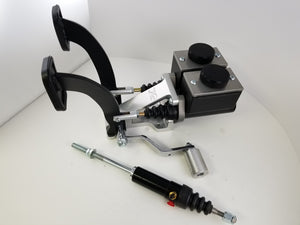JBP5000TX - Pedal Assembly w/ Slave Cylinder & Roller Gas Pedal