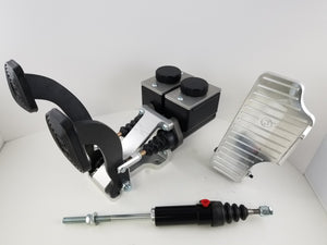 JBP5000X - Pedal Assembly w/ Slave Cylinder & Billet Gas Pedal